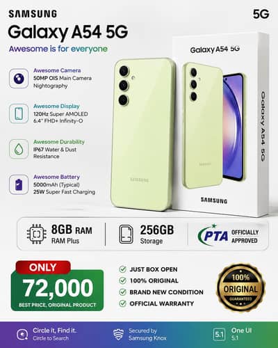 Samsung Mobile A54 5G