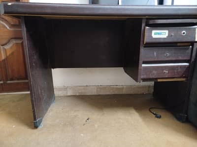 computer table wood