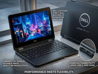 Dell Latitude 3190 2-in-1 Touchscreen Laptop | 8GB RAM | 128GB SSD
