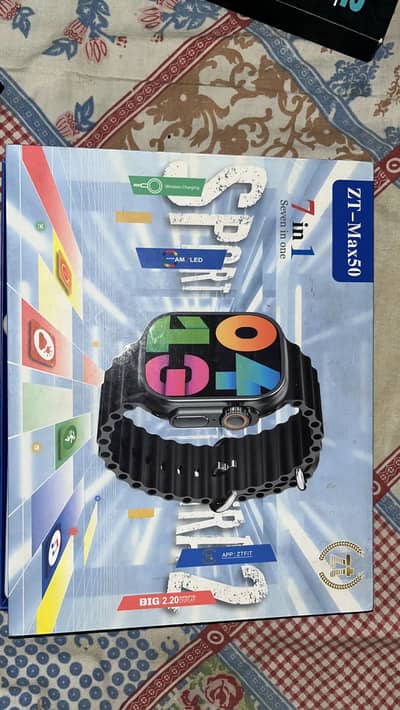 7-in-1 Smart Watch Ultra Combo with Multiple Straps
