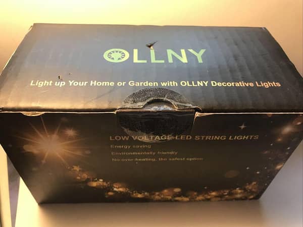 OLLNY Color Changing String Lights 200 LED Plug-In Connectable Fairy Lights