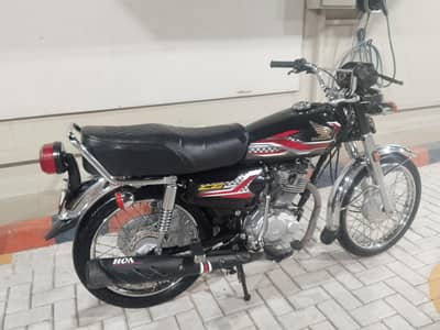 Honda CG 125 2024 Model Used – Excellent Condition