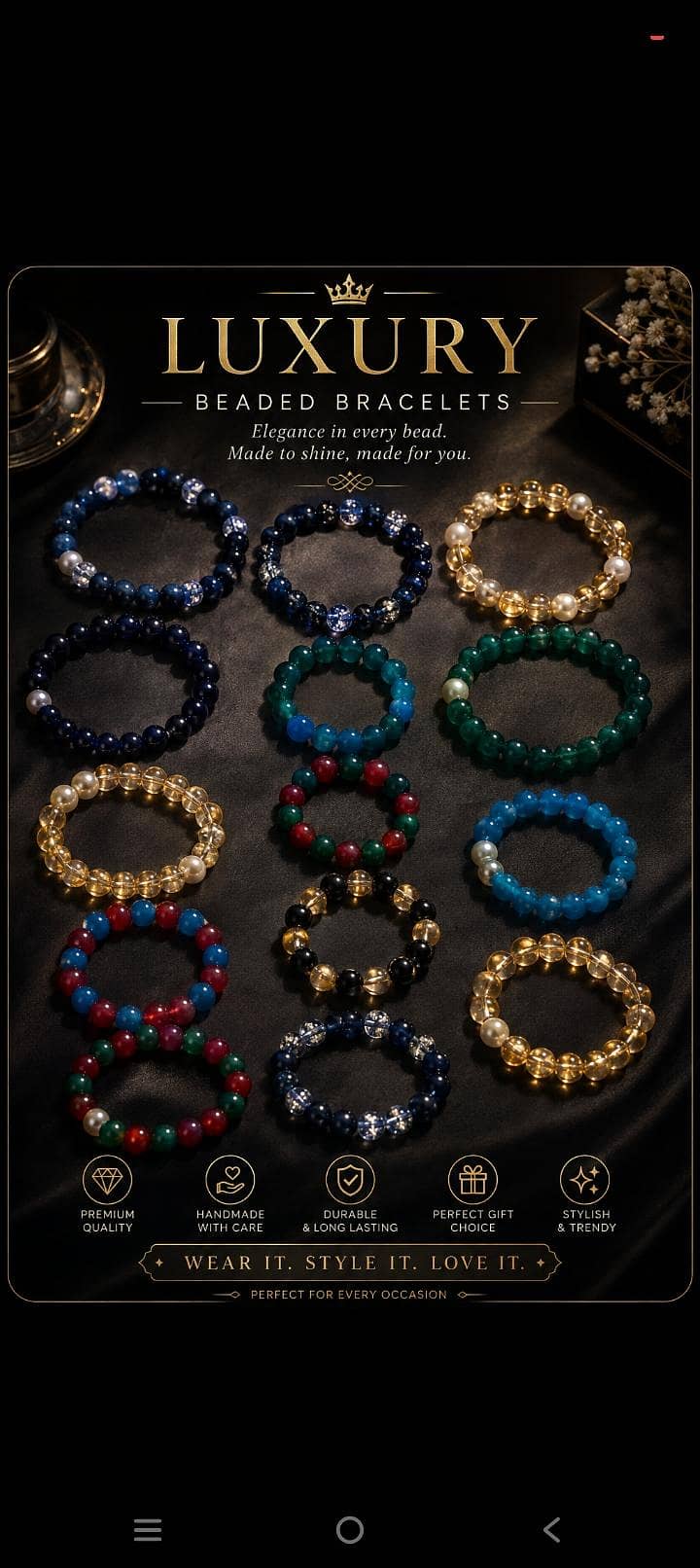 Handmade Beaded bracelets  1
