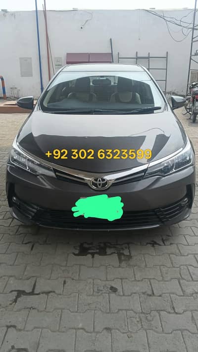 Toyota Corolla GLI 2017 Model,