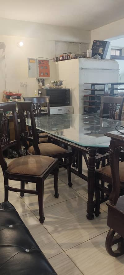 Sheesham Wood 6 Seater Dining Table
