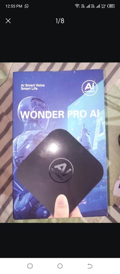 Ai Android box voice remote Bluetooth just 1 month use