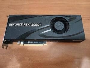 NVIDIA RTX 2080 TI PNY BLOWER, (Black) Condition 10 by 10