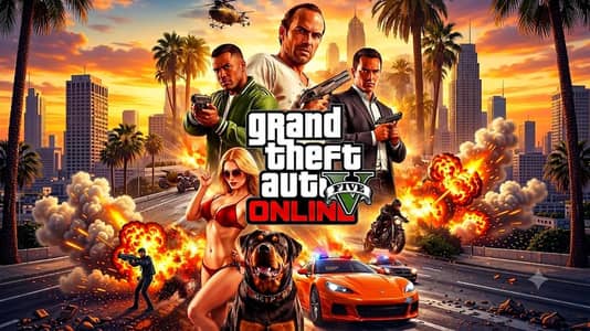 Fresh GTA 5 Online ( Steam Epic & ROCKSTAR )