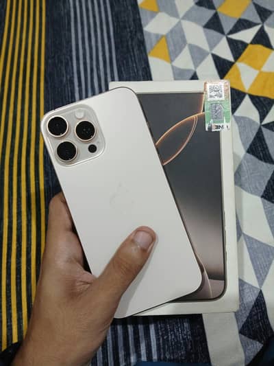 Apple iPhone 16 Pro Max Dual Pta 256 gb urgent sale