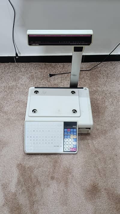 Digital Scale Price Retail Computer + Receipt Printer