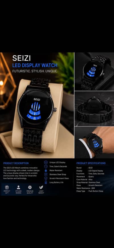 Good watch. Seizi watch