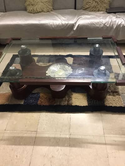 Center table wooden