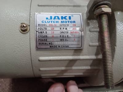 only jaki motor Good condition