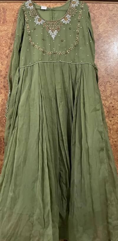 Elegant Frock | 3 piece | Party Wear | Wedding outfit