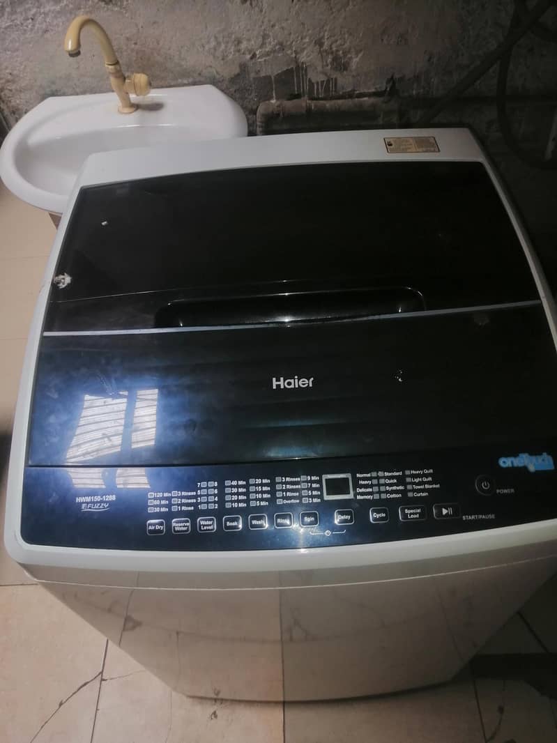 haier automatic 0