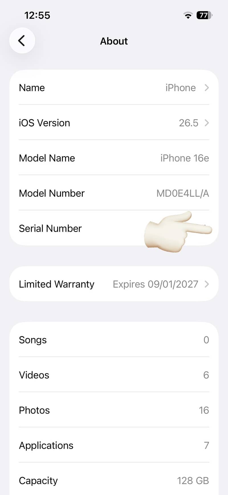 Apple iPhone 16e 5