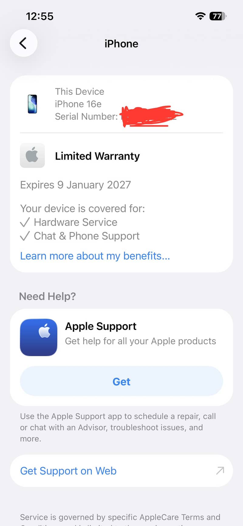 Apple iPhone 16e 7