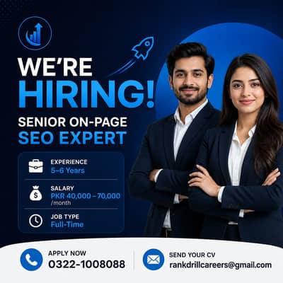 Senior On Page Seo Expert Required | Seo Expert Required | Seo Jobs