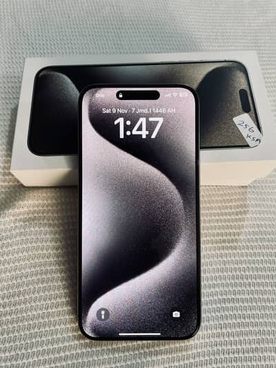Apple iPhone 15 Pro Max 256GB – Natural Titanium – PTA Approved