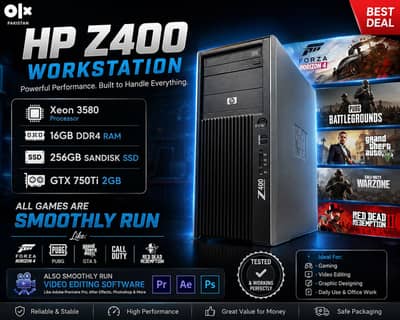 Xeon 3580 Processor HP Workstation
