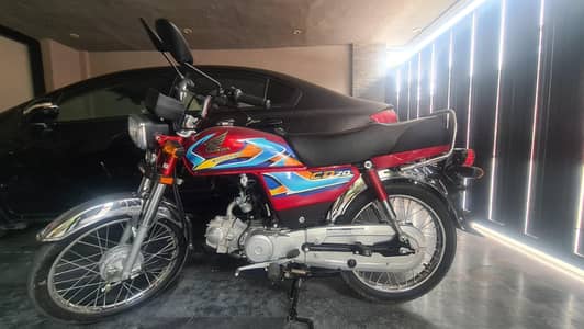 Honda Cd 70 2026 model Unregistered
