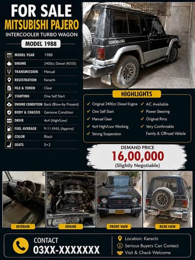 Mitsubishi Pajero 1988