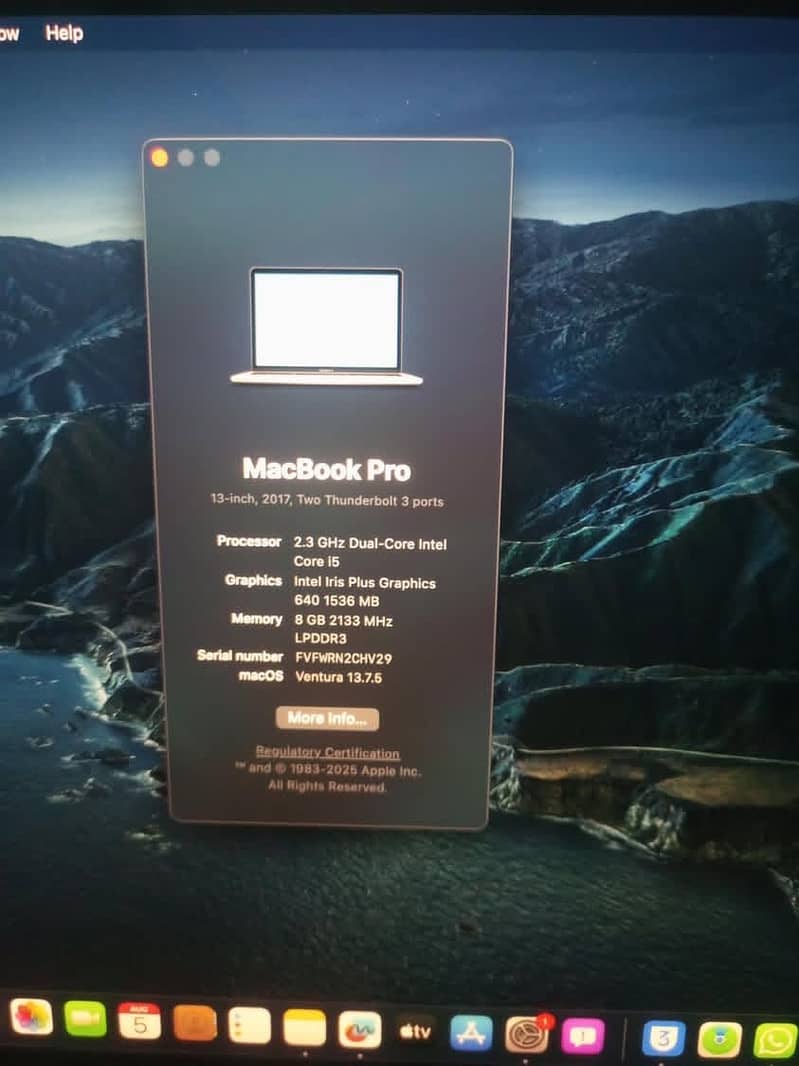 MacBook Pro 2017 6