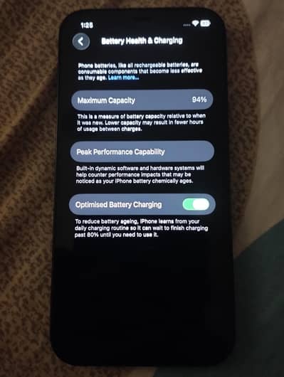 iPhone 12 Factory Unlocked 94% battery