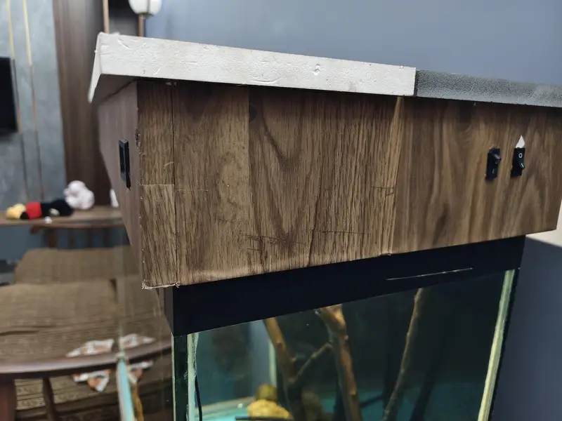 aquarium with bottom sump — photo 5
