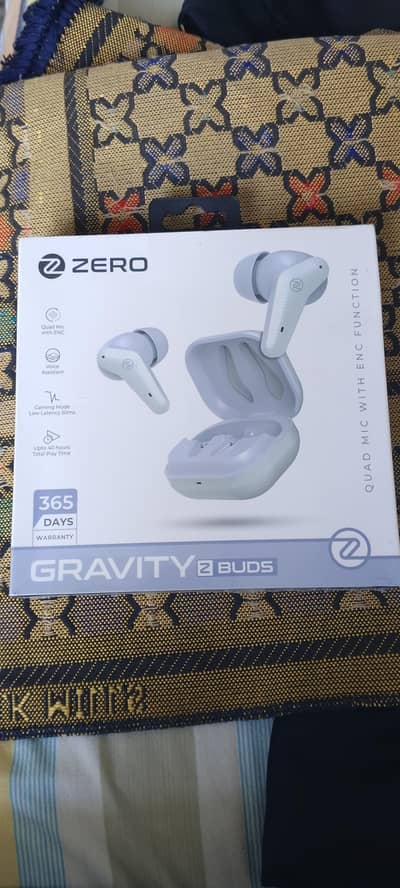 Zero lifestyle Gravity buds New Box Pack