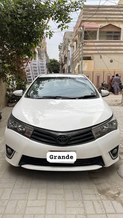 Toyota Altis Grande 2017 OWN NAME