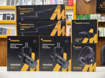 Maono Podcast Setup