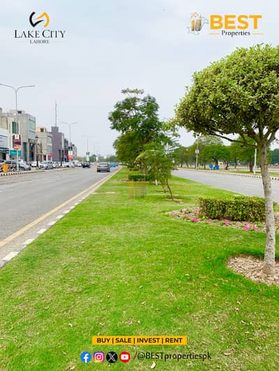 7 Marla Plot (Next to Corner) for SALE on Cheap Prices in Block M7A Lake City Lahore