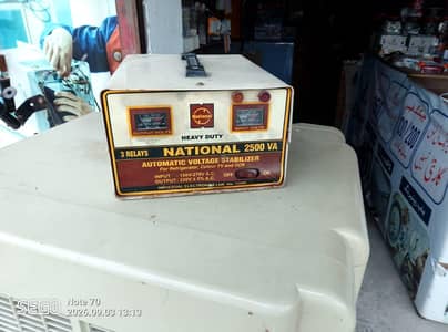2 Stabilizer 2500watt 3500 each all ok