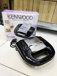 Kenwood Sandwich Maker – Non-Stick Grill & Toasting Machine