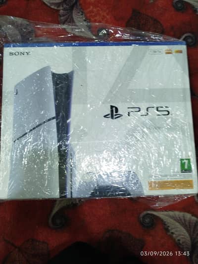 PS5 Slim (Disc) Brand New Sealed Box | Dubai Imported | Never Used