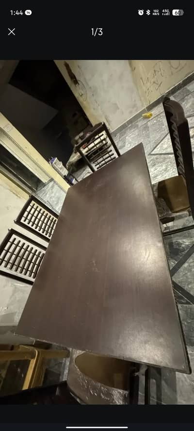 DININNG TBALE WITH6 CHAIRS