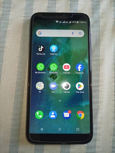 QMobile phantom p1 2GBRam32Rom pta approved box and charge