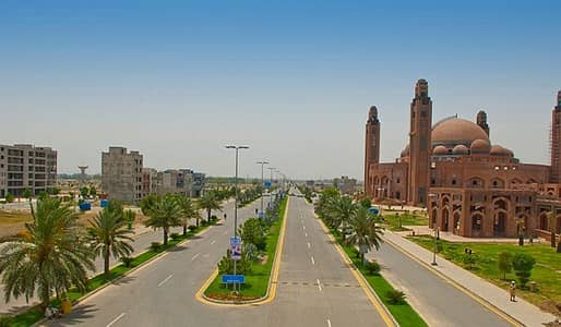 5 Marla residential plot for sale at prime location near to park and mosque jinnah block bahria town lahore