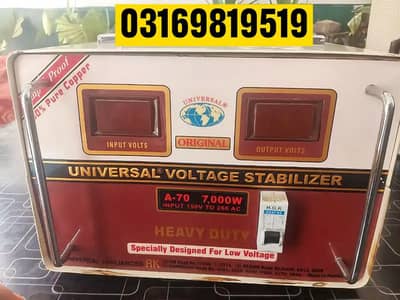 7000 Watt Heavy Duty Universal Stabilizer