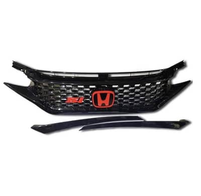 Civic x si style front grill