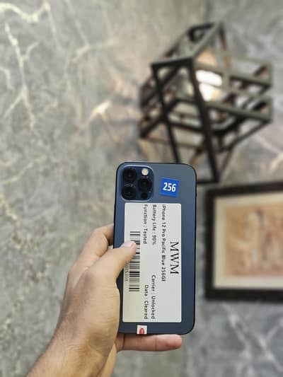 iPhone 12 Pro (256GB) – Official PTA Approved – 90% Battery
