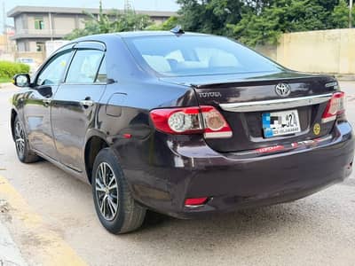 Toyota Corolla GLI 2012 abs brake on my names family used