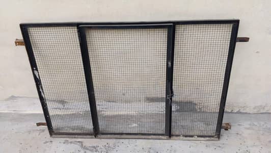 Hen Cage Iron Door
