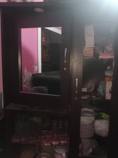 furniture set bed 2 said table 3 door  almari dressing table