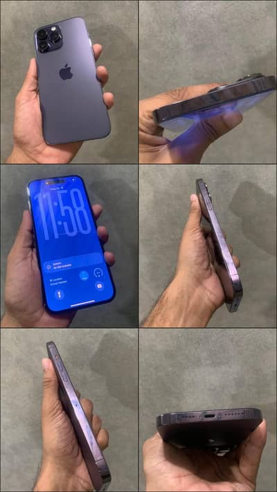 14 Pro Max | Pta Approved | 128 gb| 85 health