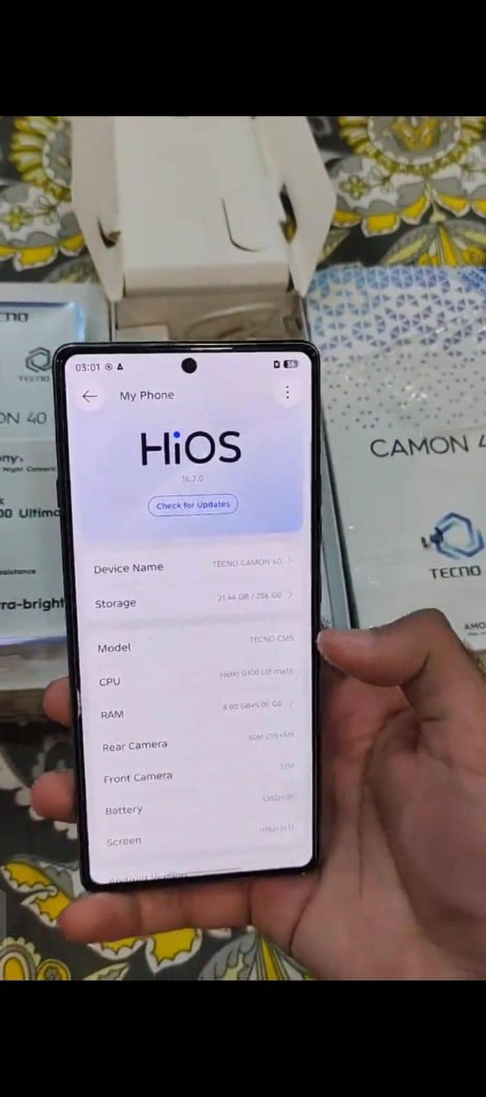 Tecno CAMON 40 1