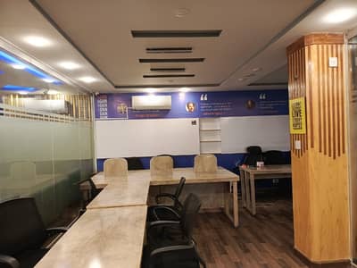 Fully Furnished Office Space Available For Rent In Blue Area, Islamabad. At Prime Location