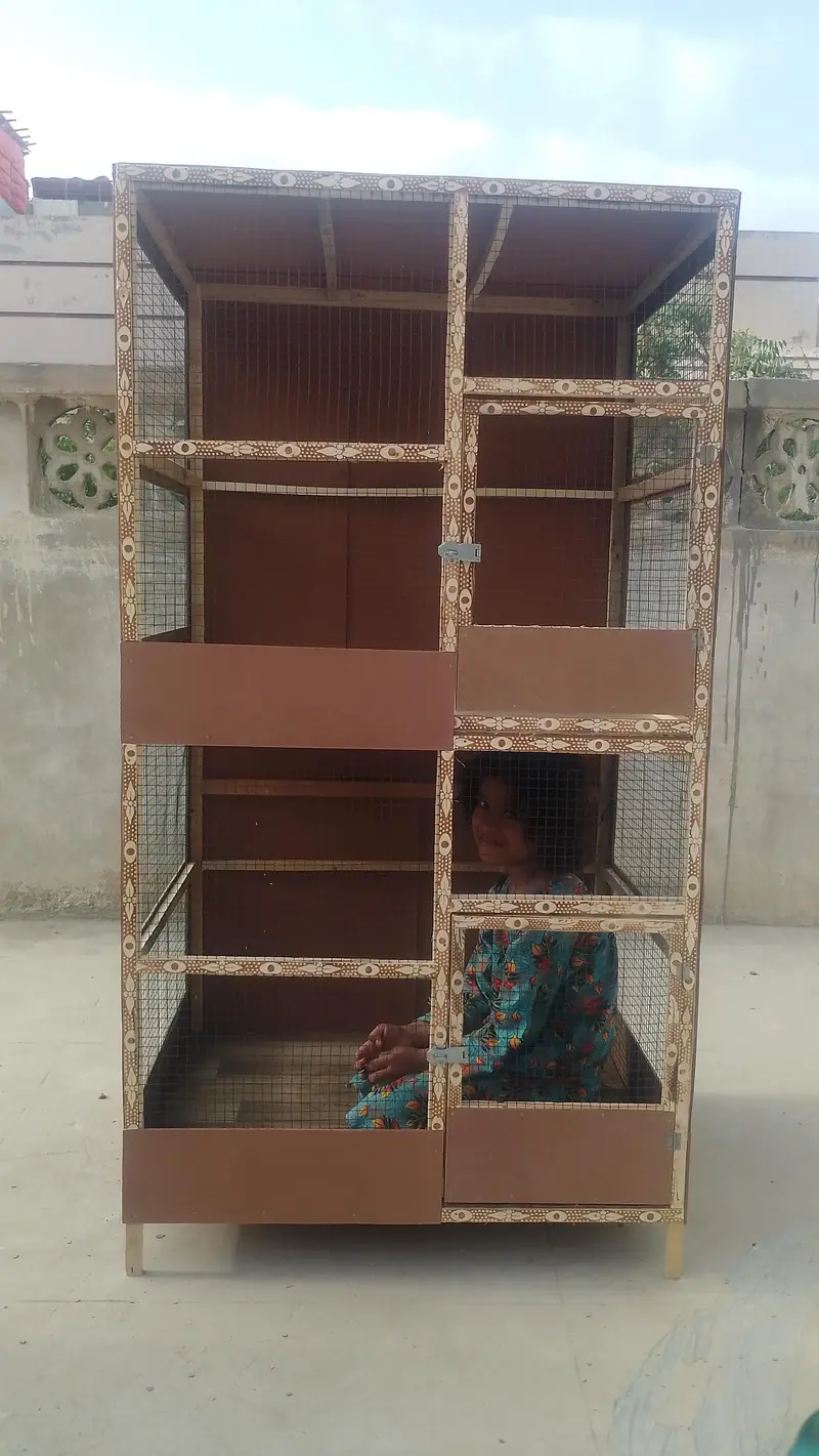 2 portion big new cage for sale hen, birds, cat (delivery available) — photo 4