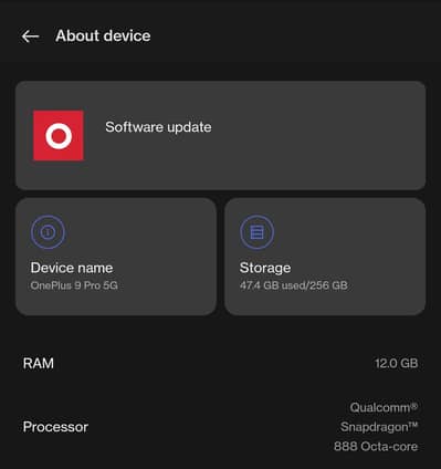 One Plus 9 Pro 5G